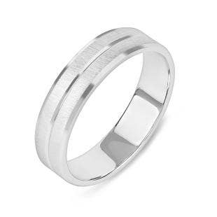 Endless Affection Platinum Band For Him