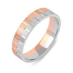 Dual Delight Platinum Band For Him