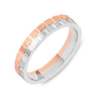 Dual Delight Platinum Band For Her