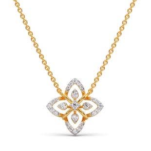 Mystic Meadow Diamond Pendant Necklace