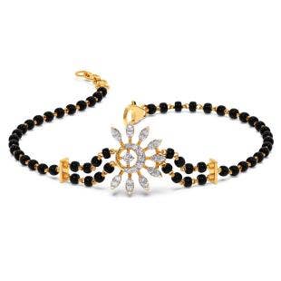 Dreamwheel Diamond Mangalsutra Bracelet