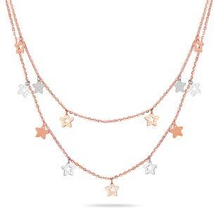 Night Stars Gold Layered Necklace