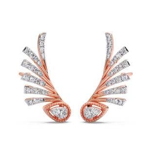 Wings Diamond Ear Cuffs