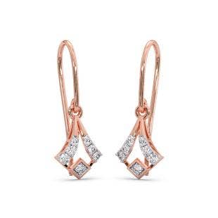 Dreamy Diamond Dangle Earring