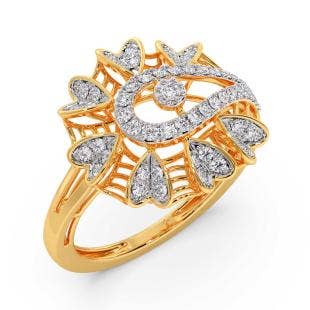 Royal Heart Diamond Ring
