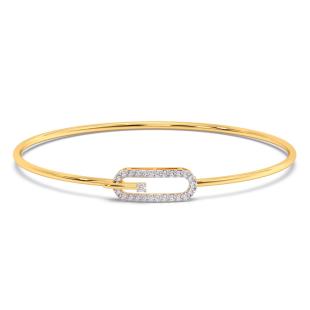 Omysha Diamond Oval Bracelet