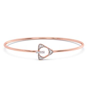 Avleen Diamond Oval Bracelet