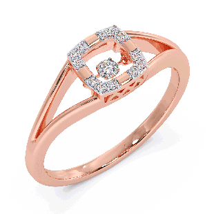 Square Glo Diamond Ring