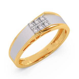 Trine Diamond Band Ring