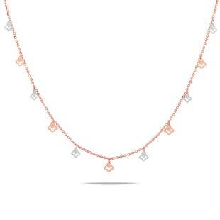 Striking Gold Charm Necklace