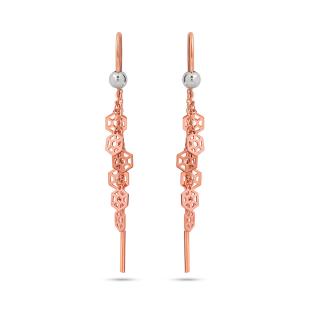 Kerra Gold Sui Dhaga Earrings