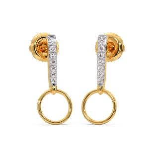 Asuka Diamond Drop Earrings