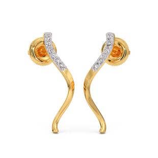 Zerah Diamond Stud Earrings
