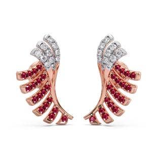 Widisha Diamond And Gemstone Earrings