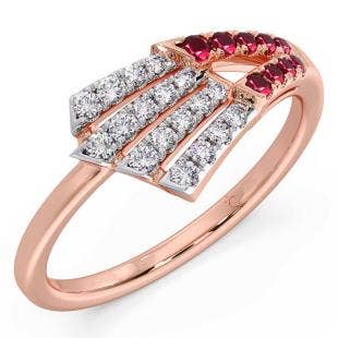 Edhitha Diamond And Gemstone Ring