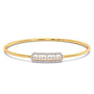 Yasti Diamond Oval Bracelet