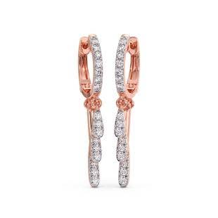 Arrya Diamond Hoop Earrings