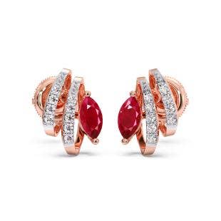 Jeia Diamond And Gemstone Stud Earrings