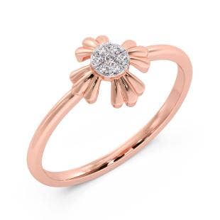 Glorious Floret Diamond Ring