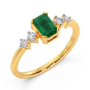 Udita Diamond And Gemstone Ring
