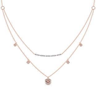Teresa Flowry Diamond Layered Necklace