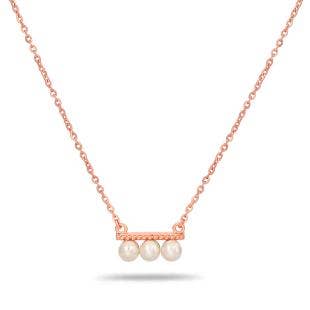 Classy Aligant Pearl Gold Pendant Necklace
