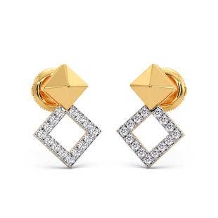 Vedita Diamond Stud Earrings