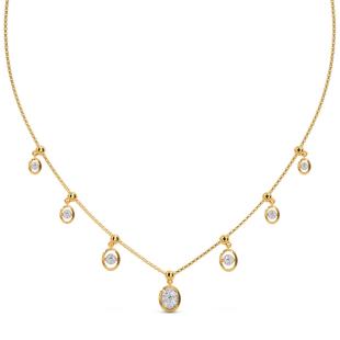 Vinita Diamond Moveable Necklace