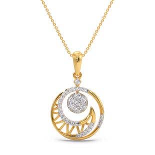 Amrita Evil Eye Diamond Pendant