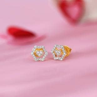Venera Diamond Stud Earrings