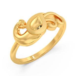 Ucchal Kyra Gold Ring