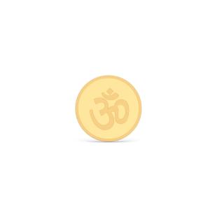 Kalyan Jewellers 1 grams 24K Om Gold Coin