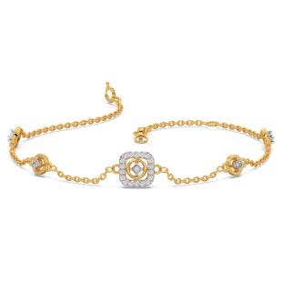 Caroli Diamond Chain Bracelet