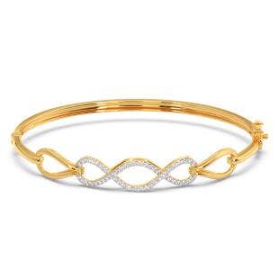 Mahin Diamond Oval Bracelet