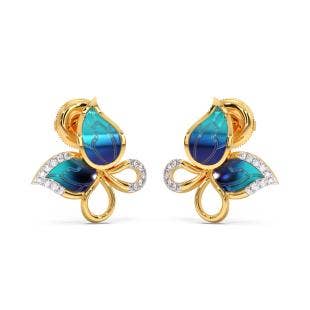 Haetera Butterfly Diamond Earrings
