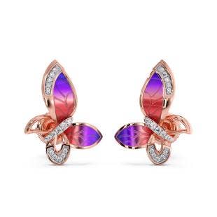 Chimaera Butterfly Diamond Earrings