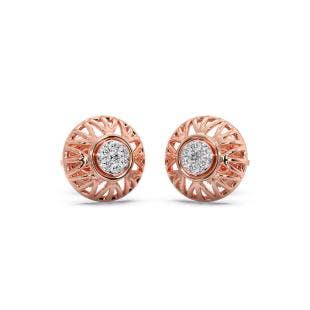 Fleur Rays Diamond Earrings