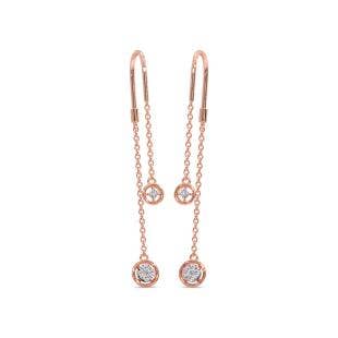Hallie Diamond Sui Dhaga Earrings