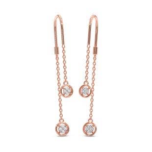 Cecily Diamond Sui Dhaga Earrings