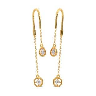 Leanne Diamond Sui Dhaga Earrings
