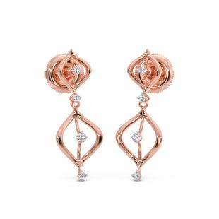 Genelia Diamond Earrings
