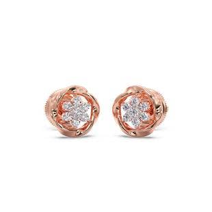 Nysa Diamond Stud Earrings