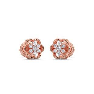 Nihal Diamond Stud Earrings