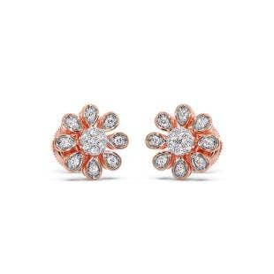 Sahar Diamond Stud Earrings