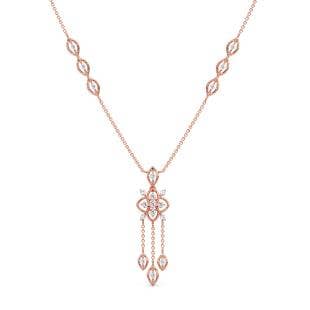 Fluerir Diamond Lariat Necklace
