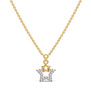 Zenni Diamond Pendant Necklace
