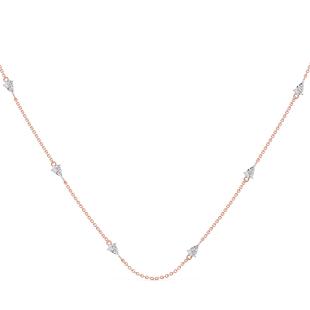 Blaise Miracle Plate Diamond Delicate Necklace