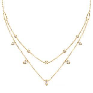 Danice Layered Diamond Necklace
