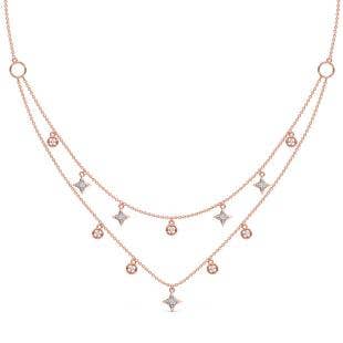 Annalise Layered Diamond Necklace