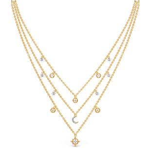 Kylene Layered Diamond Necklace